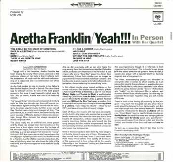 LP Aretha Franklin: Yeah!!! LTD 73575
