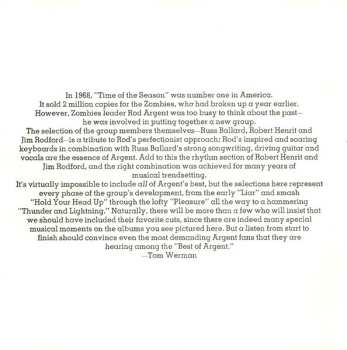 CD Argent: The Argent Anthology - A Collection Of Greatest Hits