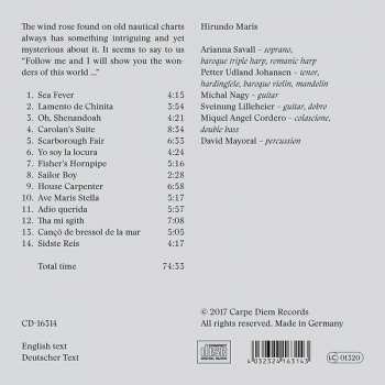 CD Arianna Savall: The Wind Rose 122823