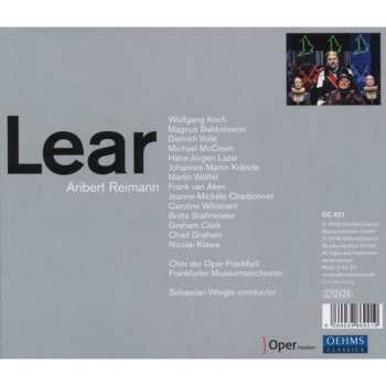2CD/Box Set Aribert Reimann: Lear 540810