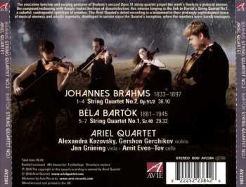 CD Ariel Quartet: String Quartet No. 2; String Quartet No. 1 354449
