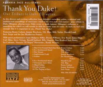 CD Arkadia Jazz All-Stars: Thank You, Duke! Our Tribute To Duke Ellington 493564