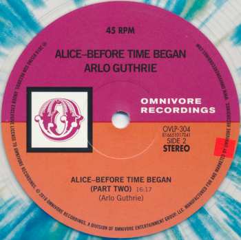 LP Arlo Guthrie: Alice-Before Time Began  LTD | CLR 320150