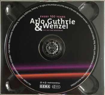 CD Arlo Guthrie: Every 100 Years, Live Auf Der Wartburg 501762
