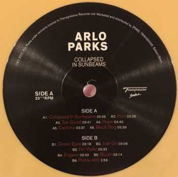 LP Arlo Parks: Collapsed In Sunbeams LTD | CLR 244230