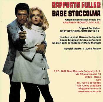 CD Armando Trovaioli: Rapporto Fuller Base Stoccolma (Original Soundtrack) 535833