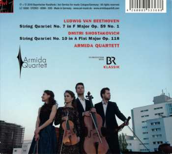 CD Armida Quartett: Beethoven · Shostakovich 462367