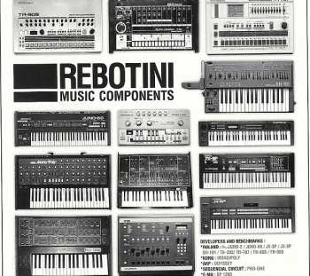 Album Arnaud Rebotini: Music Components