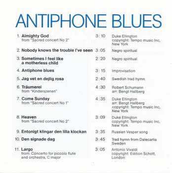 CD Arne Domnérus: Plays Antiphone Blues 181465