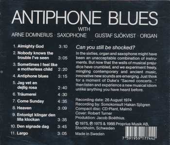 CD Arne Domnérus: Plays Antiphone Blues 181465