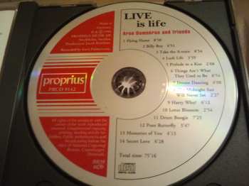 CD Arne Domnérus: Live is life 303434