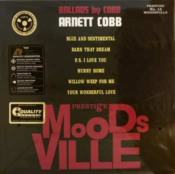 LP Arnett Cobb: Ballads By Cobb NUM