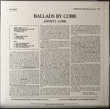 LP Arnett Cobb: Ballads By Cobb NUM 537255