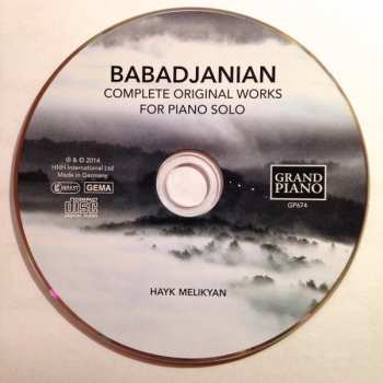 CD نيسم جلال: Complete Original Works For Solo Piano 375302