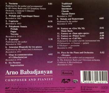 CD Арно Бабаджанян: Composer And Pianist 425132