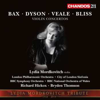 2CD Lydia Mordkovitch: Bax • Dyson • Veale • Bliss: Violin Concertos  460973