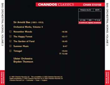 CD Arnold Bax: Orchestral Works Volume 3 120662