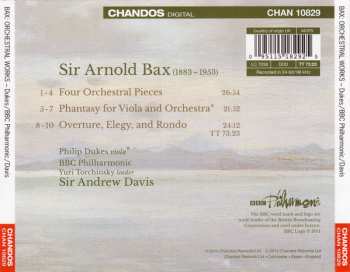 CD Arnold Bax: Phantasy / Four Orchestral Pieces / Overture, Elegy And Rondo 221356
