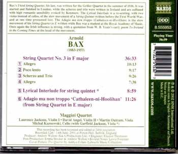 CD Arnold Bax: String Quartet No. 3 113378