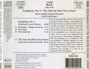 CD Arnold Bax: Symphony No. 5 • The Tale The Pine-Trees Knew 324629
