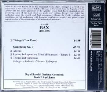 CD Arnold Bax: Symphony No. 7 • Tintagel (Tone Poem) 190705