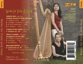 CD Arnold Bax: Works For Viola & Harp 484973