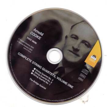 CD Arnold Cooke: Complete String Quartets Volume One 468454