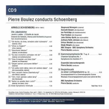 11CD/Box Set Arnold Schoenberg: Pierre Boulez conducts Schoenberg 337726