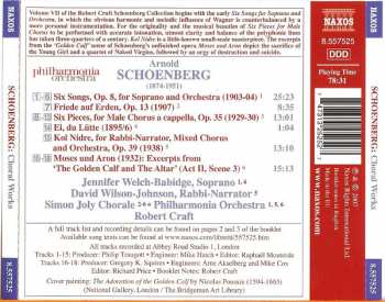 CD Arnold Schoenberg: Six Songs For Soprano And Orchestra 322662