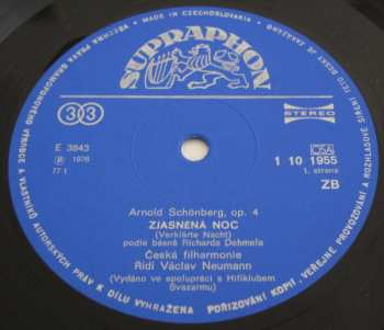 LP Arnold Schoenberg: Adagio Ze Symfonie Č. 10 / Zjasněná Noc 275936