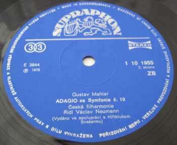 LP Arnold Schoenberg: Adagio Ze Symfonie Č. 10 / Zjasněná Noc 275936