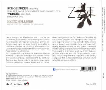 CD Arnold Schoenberg: Verklärte Nacht, Op.4 / Chamber Symphony No.2, Op.38 329153