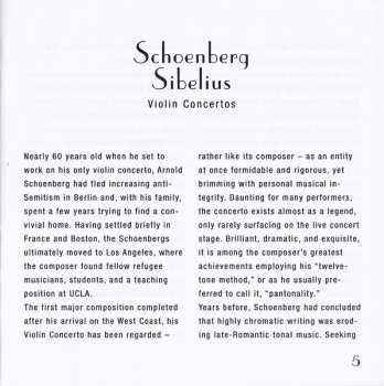 CD Arnold Schoenberg: Violin Concertos 45428