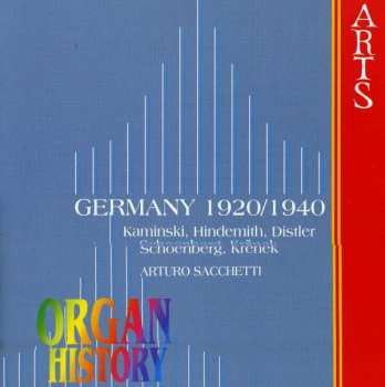 Album Arnold Schönberg: Deutsche Orgelmusik 1920-1940
