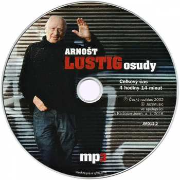 CD Arnošt Lustig: Osudy DIGI 422157