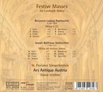CD Ars Antiqua Austria: Festive Masses For Lambach Abbey 112783