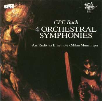 Album Ars Rediviva Ensemble: 4 Orchestral Symphonies