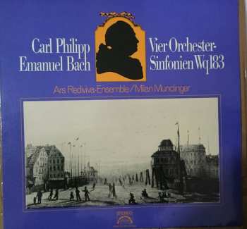 LP Ars Rediviva Ensemble: Vier Orchester-Sinfonien Wq 183 434740
