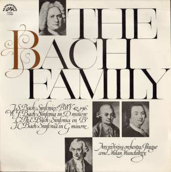 LP Ars Rediviva Ensemble: The Bach Family 430201