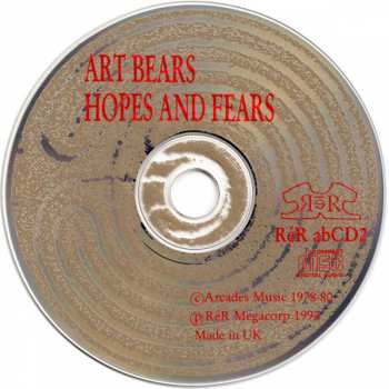 CD Art Bears: Hopes And Fears 306647