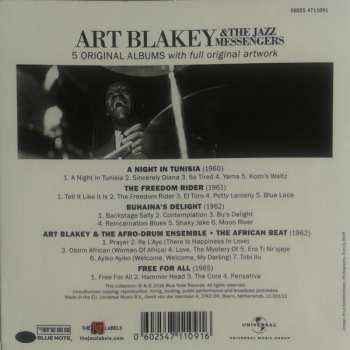5CD/Box Set Art Blakey & The Jazz Messengers: 5 Original Albums 155067