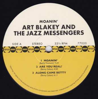 LP/CD Art Blakey & The Jazz Messengers: Moanin’ 58009