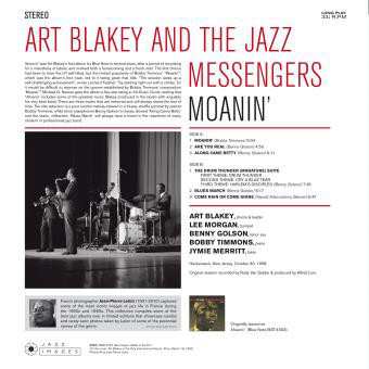 LP Art Blakey & The Jazz Messengers: Moanin' DLX | LTD 74542