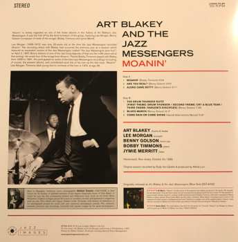 LP Art Blakey & The Jazz Messengers: Moanin’ LTD 60624