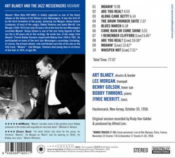 CD Art Blakey & The Jazz Messengers: Moanin' LTD 312249