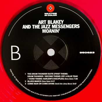 LP Art Blakey & The Jazz Messengers: Moanin' LTD | CLR 78488