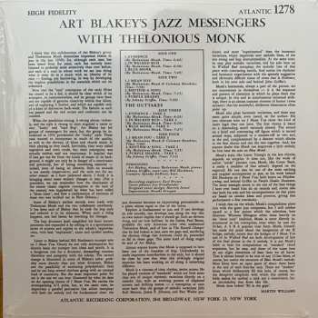 2LP Art Blakey & The Jazz Messengers: Art Blakey's Jazz Messengers With Thelonious Monk 292918