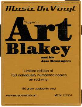 2LP Art Blakey & The Jazz Messengers: Chippin' In LTD | NUM | CLR 472418