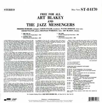 LP Art Blakey & The Jazz Messengers: Free For All 358199