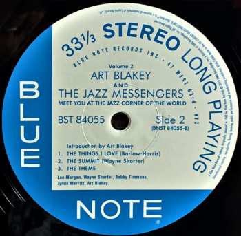 LP Art Blakey & The Jazz Messengers: Meet You At The Jazz Corner Of The World (Volume 2) 23196